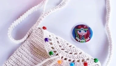 Bolsa Hippie em Crochê
