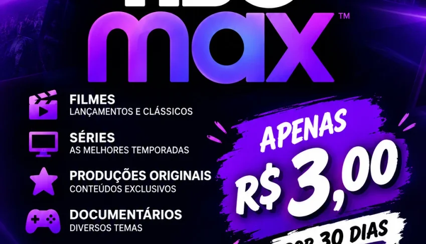Conta Hbo Max 30 dias