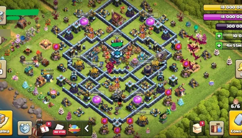 💎🔥 Cv13 Full Com Mais De 10 Mil Gemas! 🔥💎