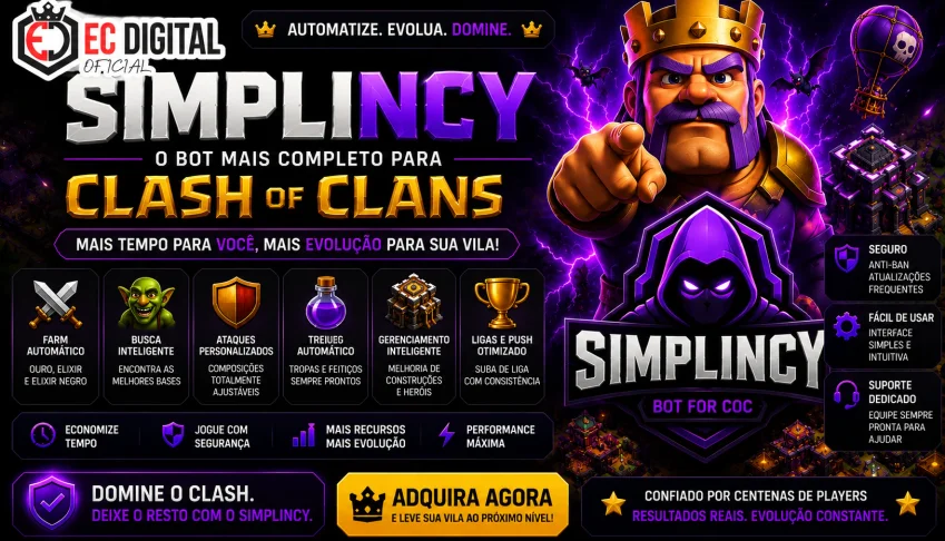 Bot Simplincy Clash Of Clans - PC