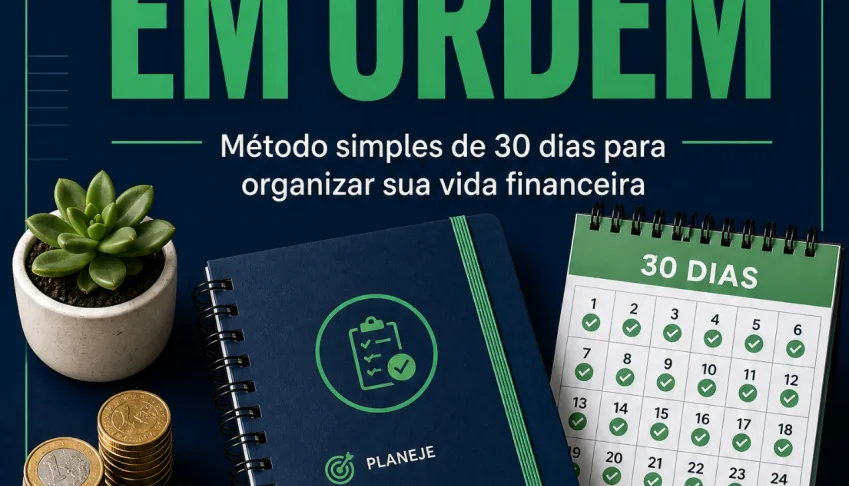 Dinheiro em Ordem: Método Simples de 30 Dias