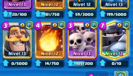 Clash Royale LVL 13 | +5300 TROFÉUS | +1000 GEMAS