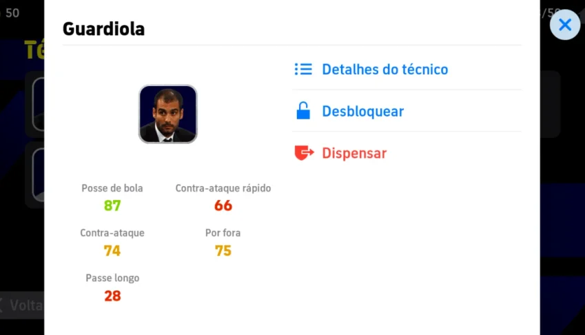 Conta de efootball