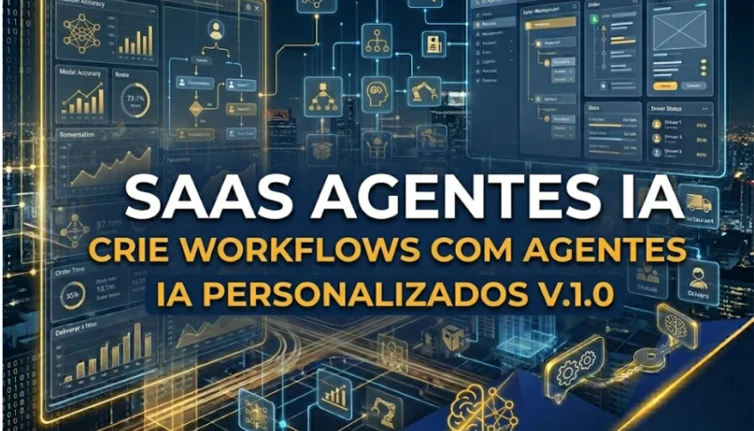 SaaS Para Criar Workflows Com Agentes De IA Personalizados