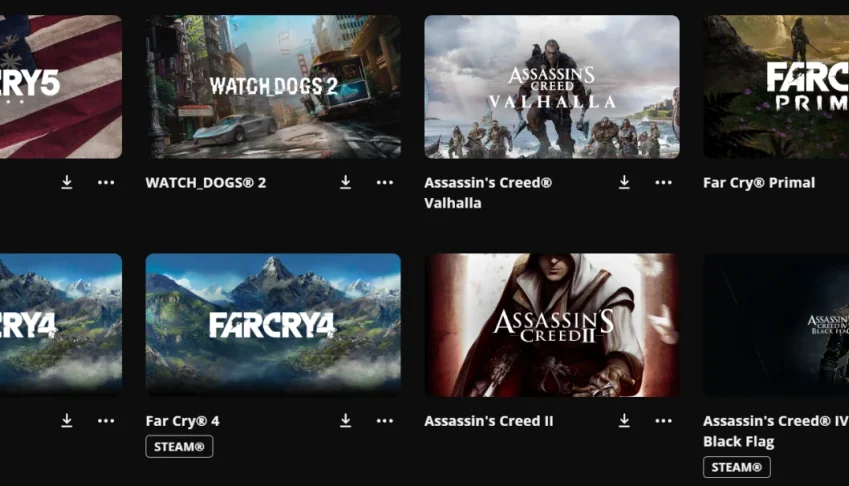 Vendo conta Uplay 3328 reais c/ 36 jogos