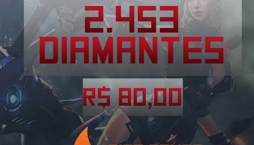 2.453 DIAMANTES - FREE FIRE