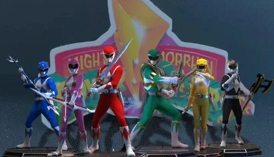 Super Set power ranger stl 3d