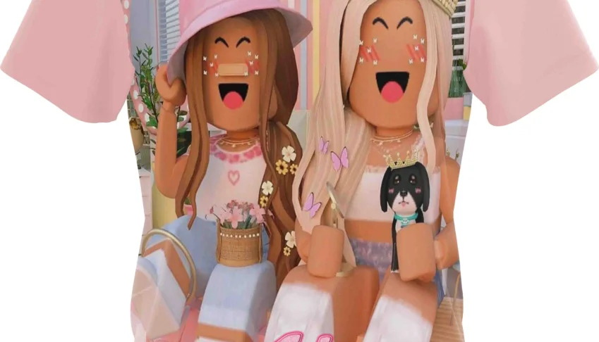 Camiseta Camisa ROBLOX Infantil e Adulto