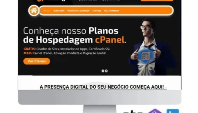 Script PHP Responsivo para Hospedagem