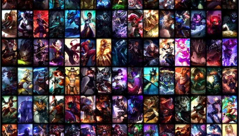 league of legends Gold V (+ de 100 skins)