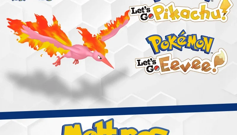 Moltres Shiny 6IVs - Pokémon Let's GO Pikachu e Eevee