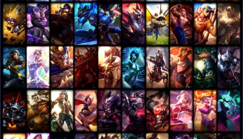 Conta LoL 82 skins 129 campeoes Ouro V