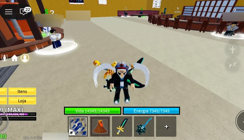Conta de blox fruit