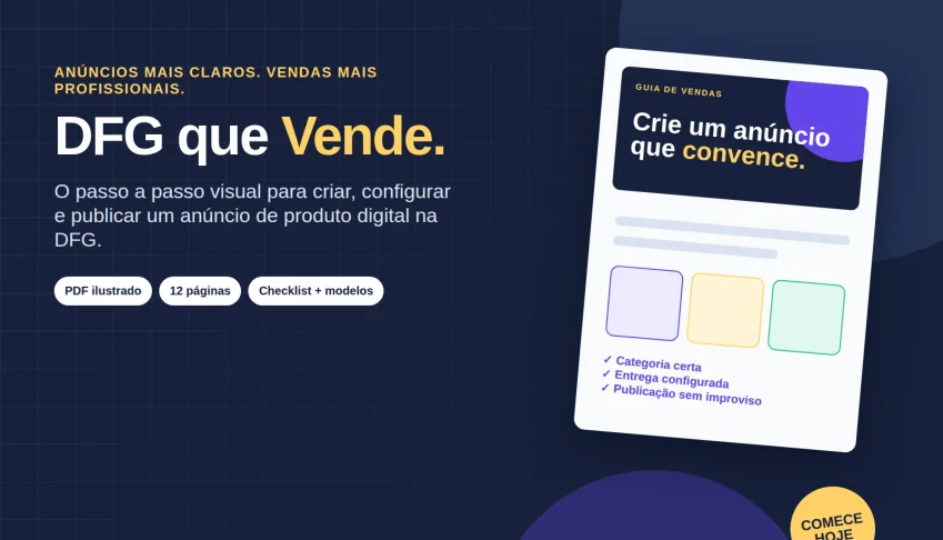 DFG que Vende — Guia Prático para Criar Anúncios que VENDEM