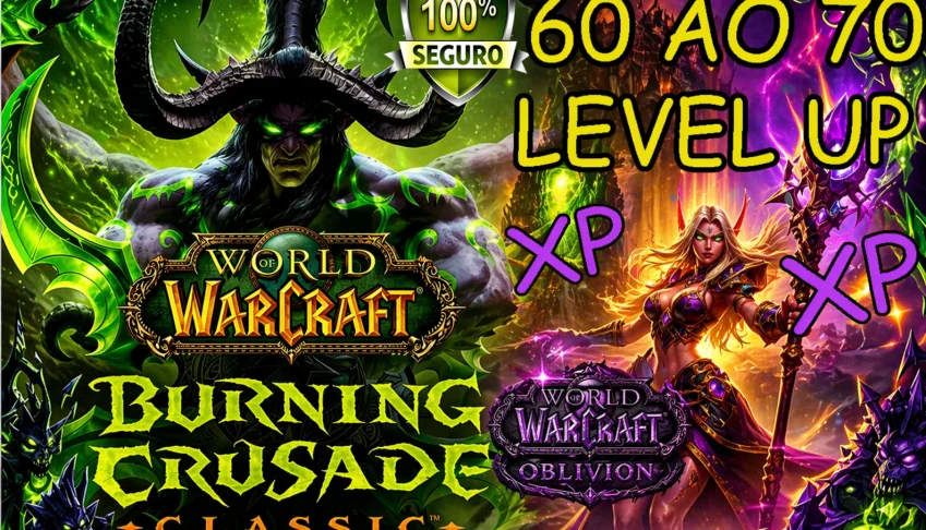 level up wow classic tbc serve de aniversario