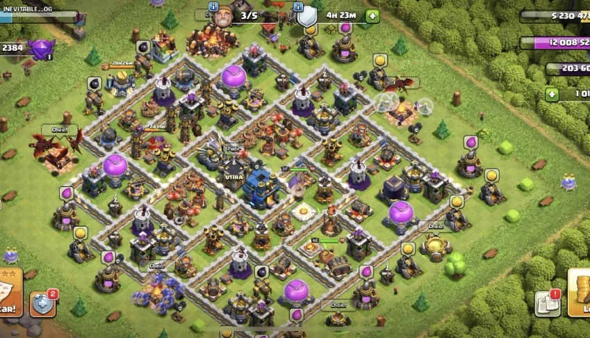 clash of clans CV 13 UPADO!!