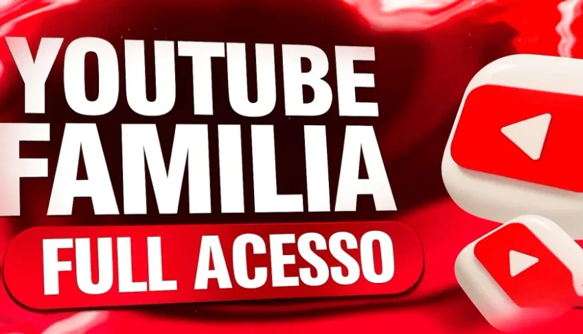 Conta Youtube Premium Familia