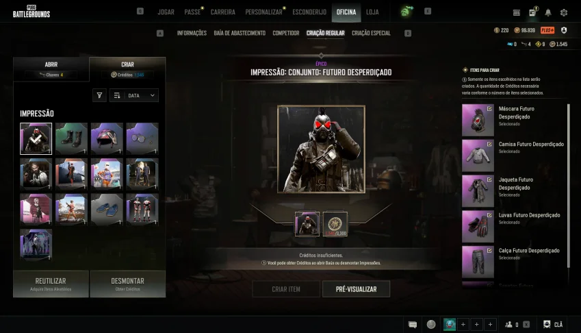 Smurf pubg +PLUS já ativado.