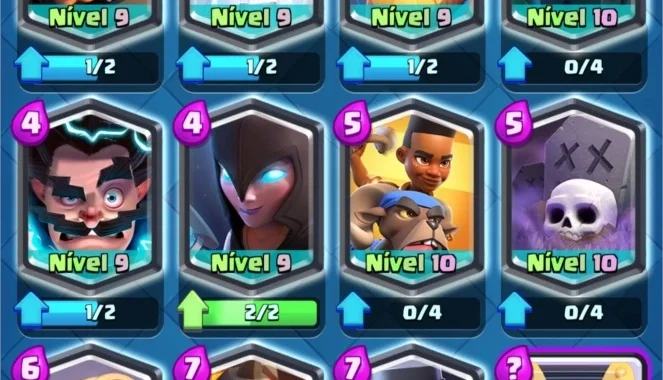 conta Clash Royale desafiante II 25k de gold + 400 gemas