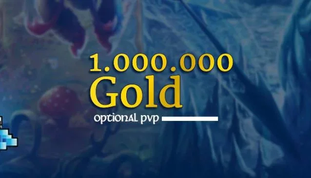 1.000.000 Gold - TIBIA - Optional PvP