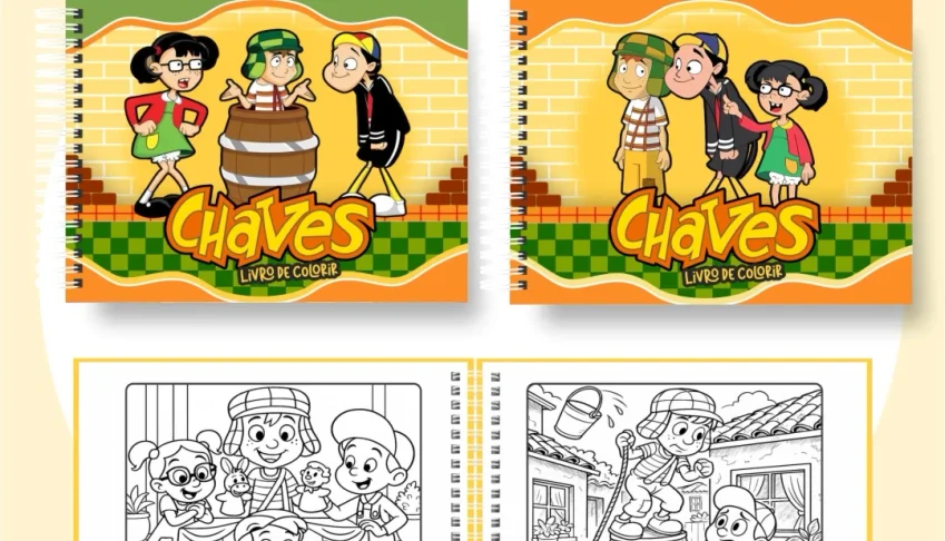 Livro de Colorir Estilo Bobbie Goods com 50 Desenhos