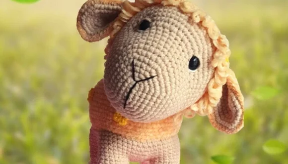 Ovelhinha Wee Amigurumi Bichinho de Croche