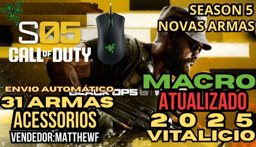 Call of Duty Warzone & Black Ops 6 Razer No Recoil Macro