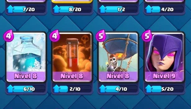 Conta básica Clash Royale