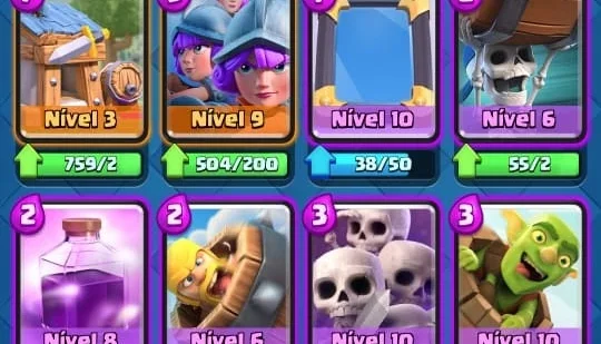 conta clash royale lvl 12 arena lendaria
