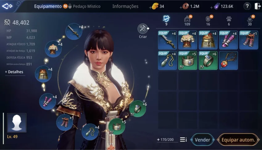 Taoista Lvl 49, 48k PP