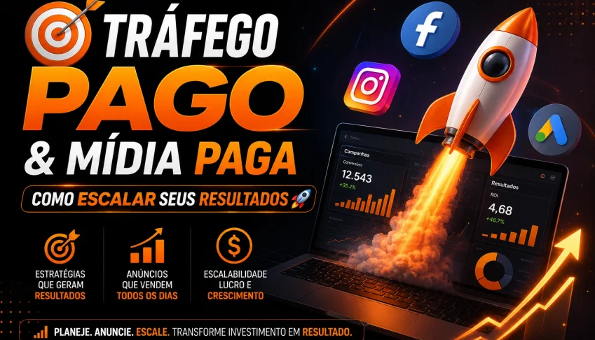 🎯 Tráfego Pago & Mídia Paga: Como Escalar Seus Resultados