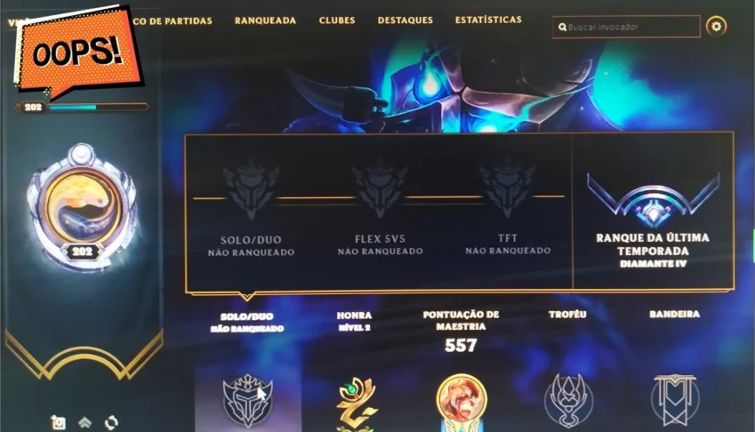 Conta league of legends