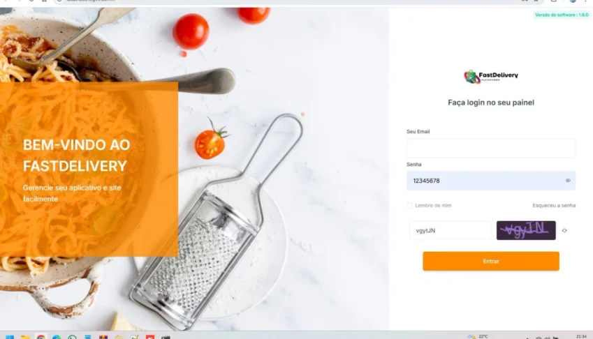 Site De Gerenciamento De Delivery Com Checkout