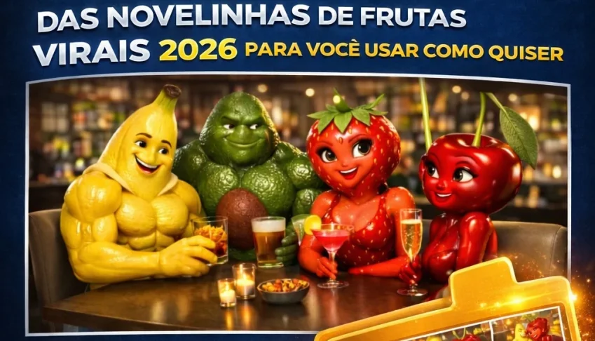 Pack Novelinhas de Frutas Virais 2026 (+1000 vídeos)