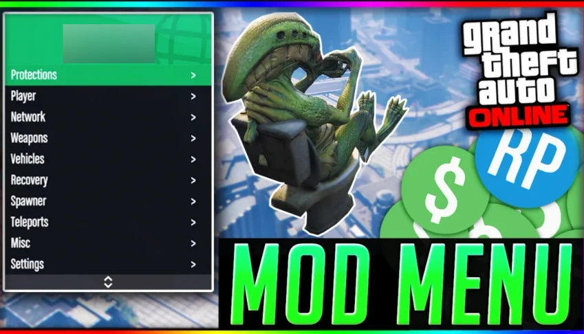 GTA 5 Mod Menu Online Dinheiro Infinito e + de 100 Funções