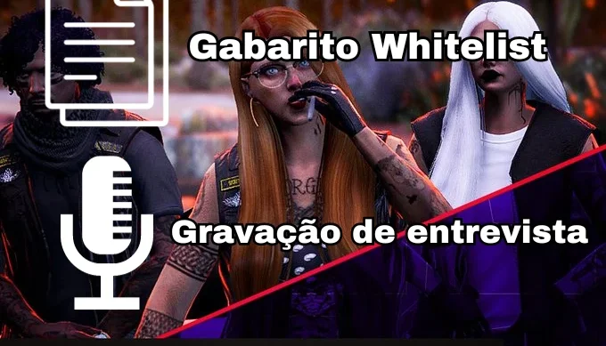 Gabarito Respostas WL + Gravação de entrevista COMPLEXO