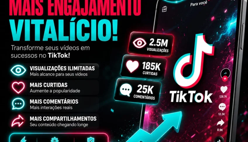 TikTok Gerador de Visualização + Gerador de Curtidas (2026)