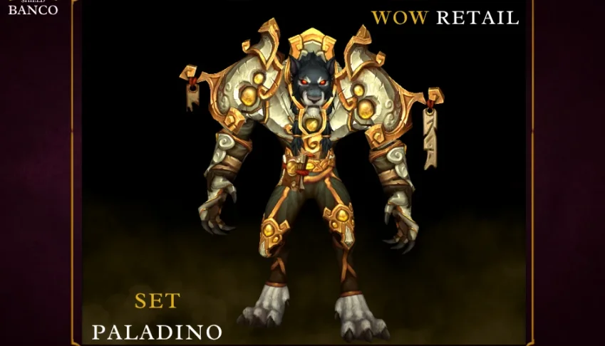 World of Warcraft - Transmog de armadura PALADINO (Completo)