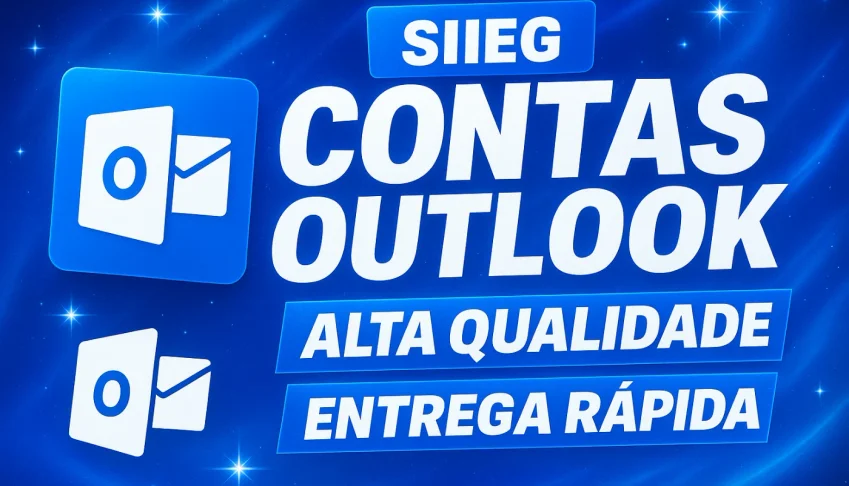 10X Contas Email Outlook/Hotmail Novo - Sem Sms