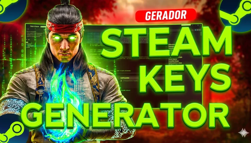 Gerador e Cheker de Steam Keys!! 2026 ATUALIZADO!