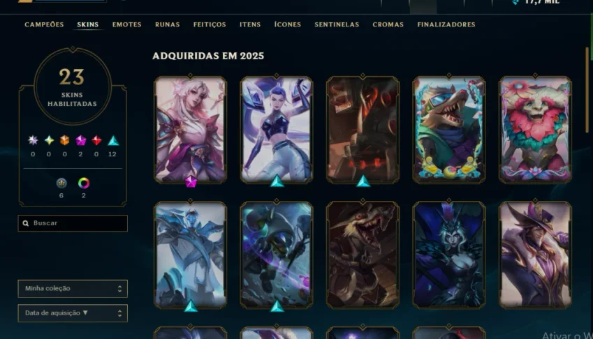 Conta League of Legends Lux Florescer Espiritual