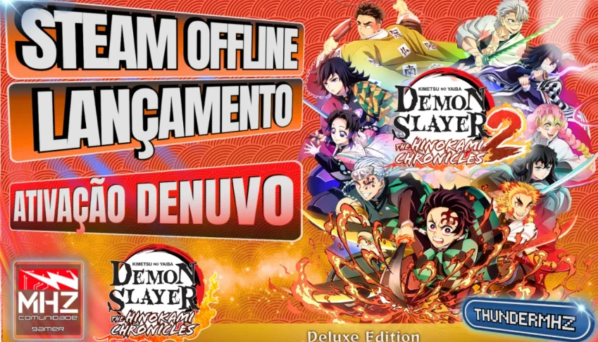 Demon Slayer 2 + 1/THC+ DLC-Castelo Infinito - Steam Offline