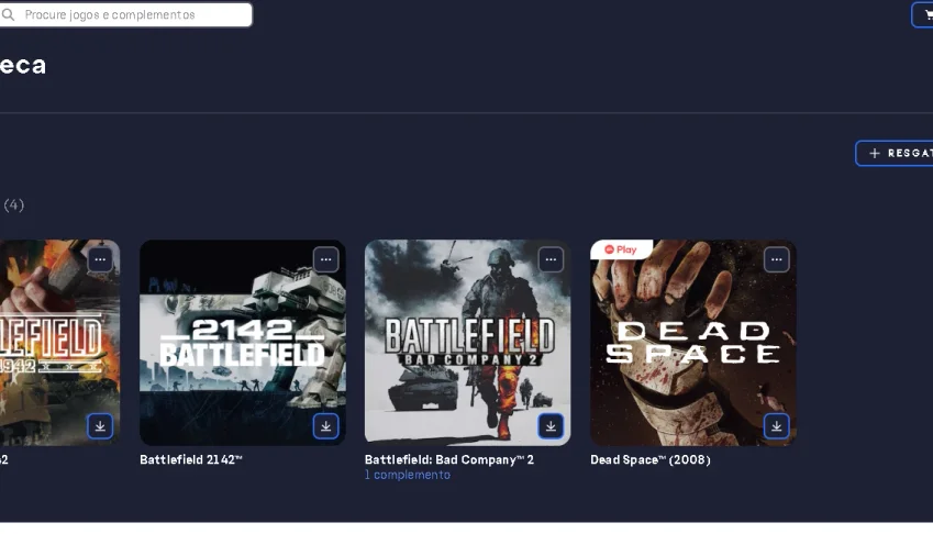 Coleção Rara Battlefield - Conta Ea