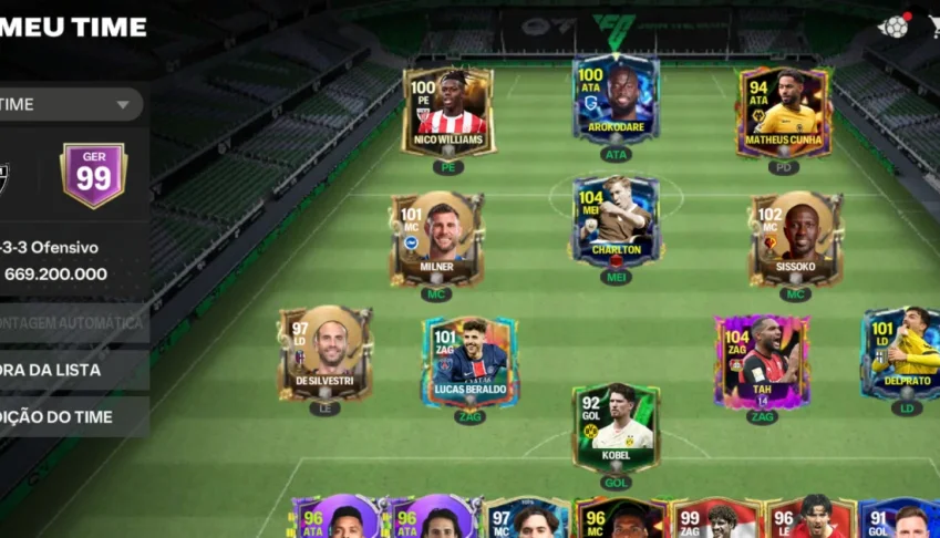 Vendo conta de ea fc mobile