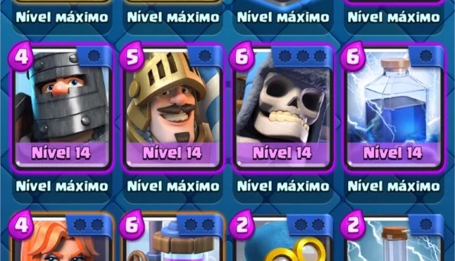 2 Decks Full (Golenzao e X-besta) - lvl 14(MAX) - 6100 trofe