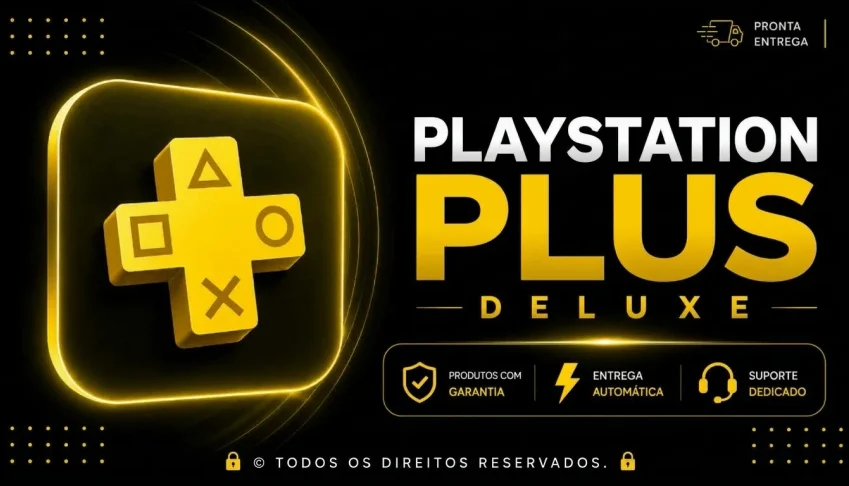 Playstation Plus Deluxe -PRIMÁRIA - 30 DIAS