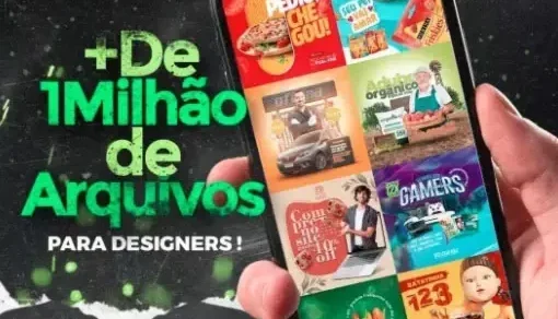 1.000.000 de artes editáveis Canva