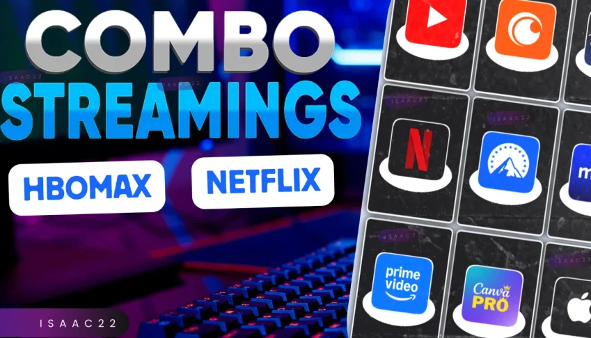 Combo Hbomax + Netflix | 07 Dias
