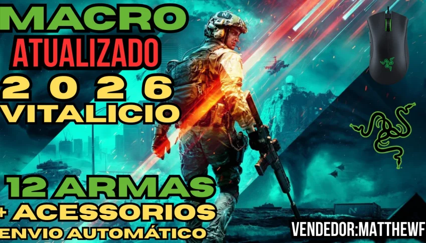 Battlefield 2042 - MACRO - Mouses Razer - Atualizado