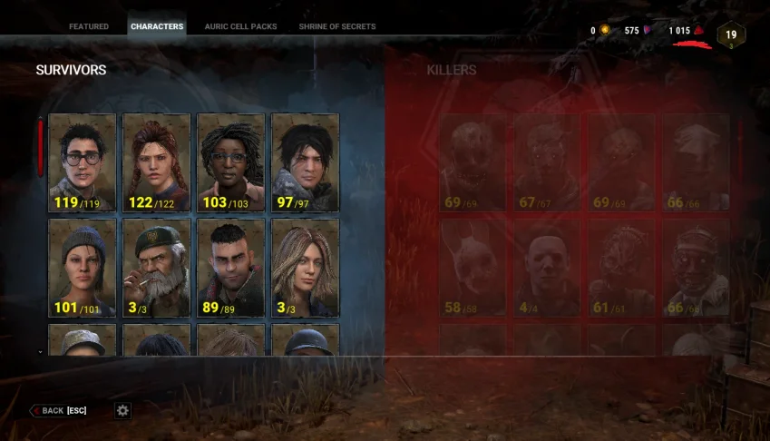 Dead By Daylight HACK - DLC's, Itens, P100 - Epic Games